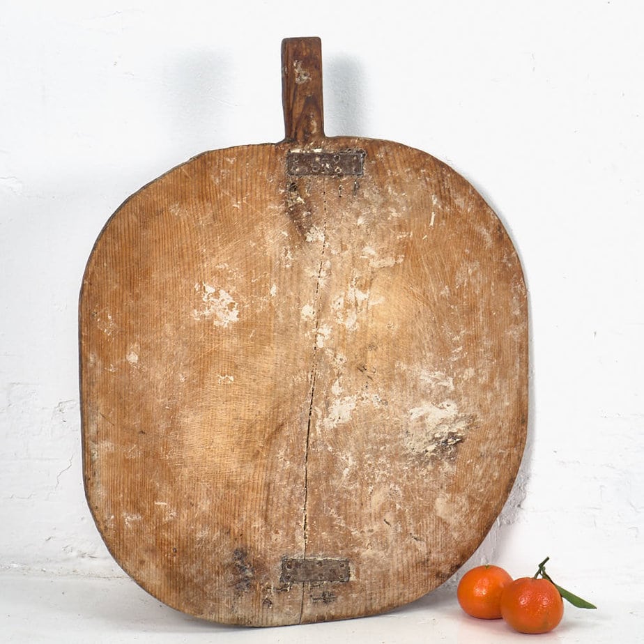 Tablas de cortar antiguas redondas (c.1920). Conjunto de 3 piezas #16