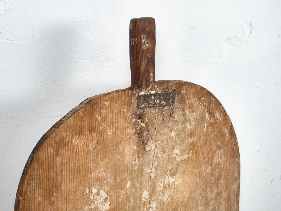Tablas de cortar antiguas redondas (c.1920). Conjunto de 3 piezas #16