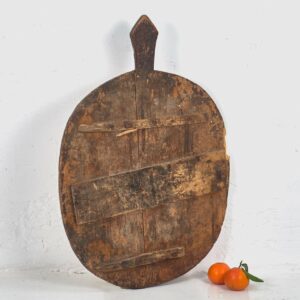 Conjunto de tablas de cortar antiguas ovaladas (c.1920). Conjunto de 3 piezas #5