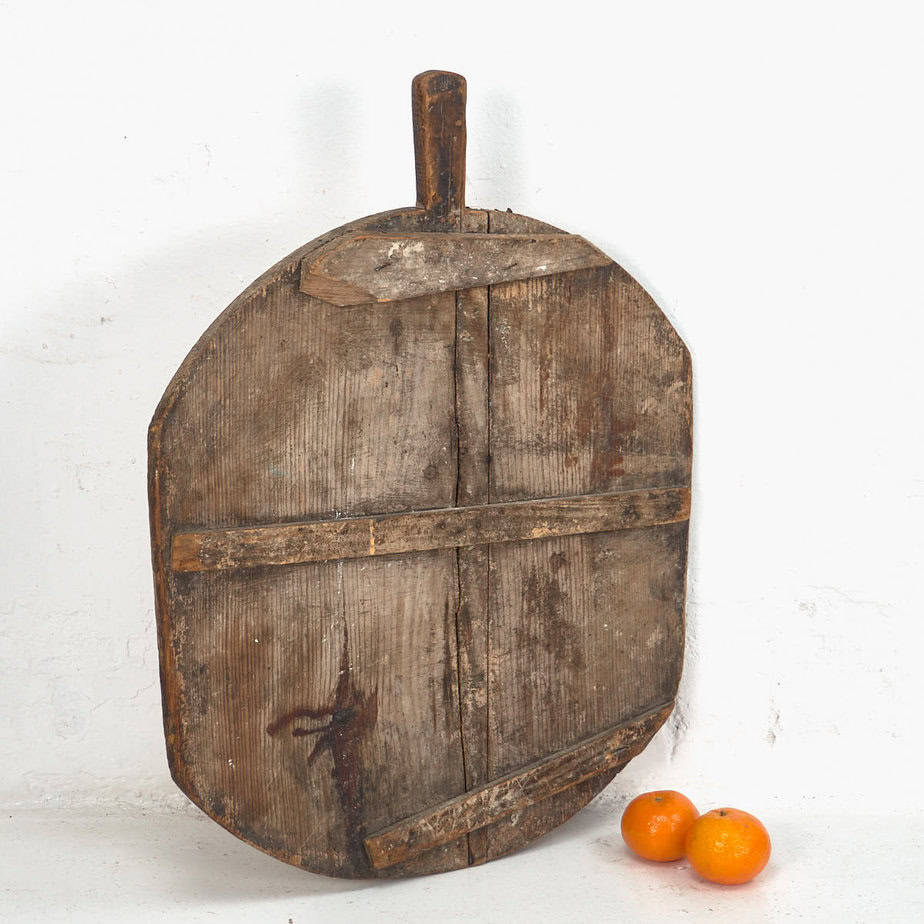 Tablas de cortar antiguas redondas (c.1920). Conjunto de 3 piezas #16