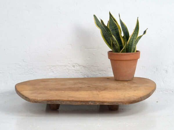 Antique solid wood coffee table (c.1900) #8