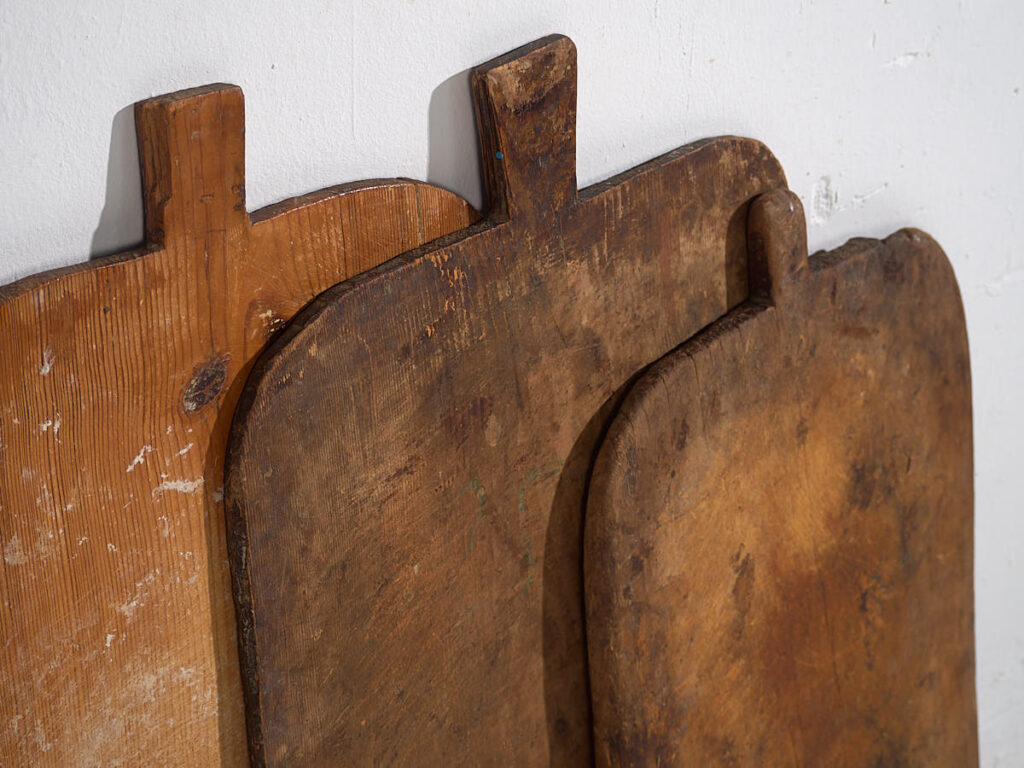 Tablas de cortar grandes antiguas (c.1920). Conjunto de 3 piezas #24