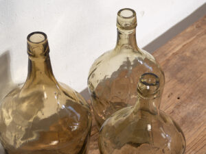 Antiguas damajuanas de color marrón (c.1920). Conjunto de 3 piezas #13