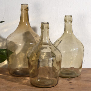 Antiguas damajuanas de color marrón (c.1920). Conjunto de 3 piezas #13