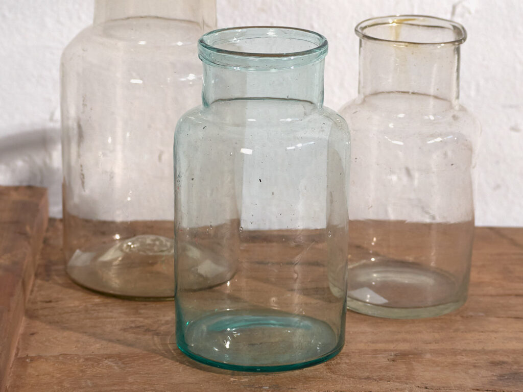 Frascos pequeños antiguos (c.1920). Conjunto de 3 piezas #16