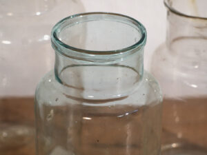 Frascos pequeños antiguos (c.1920). Conjunto de 3 piezas #16