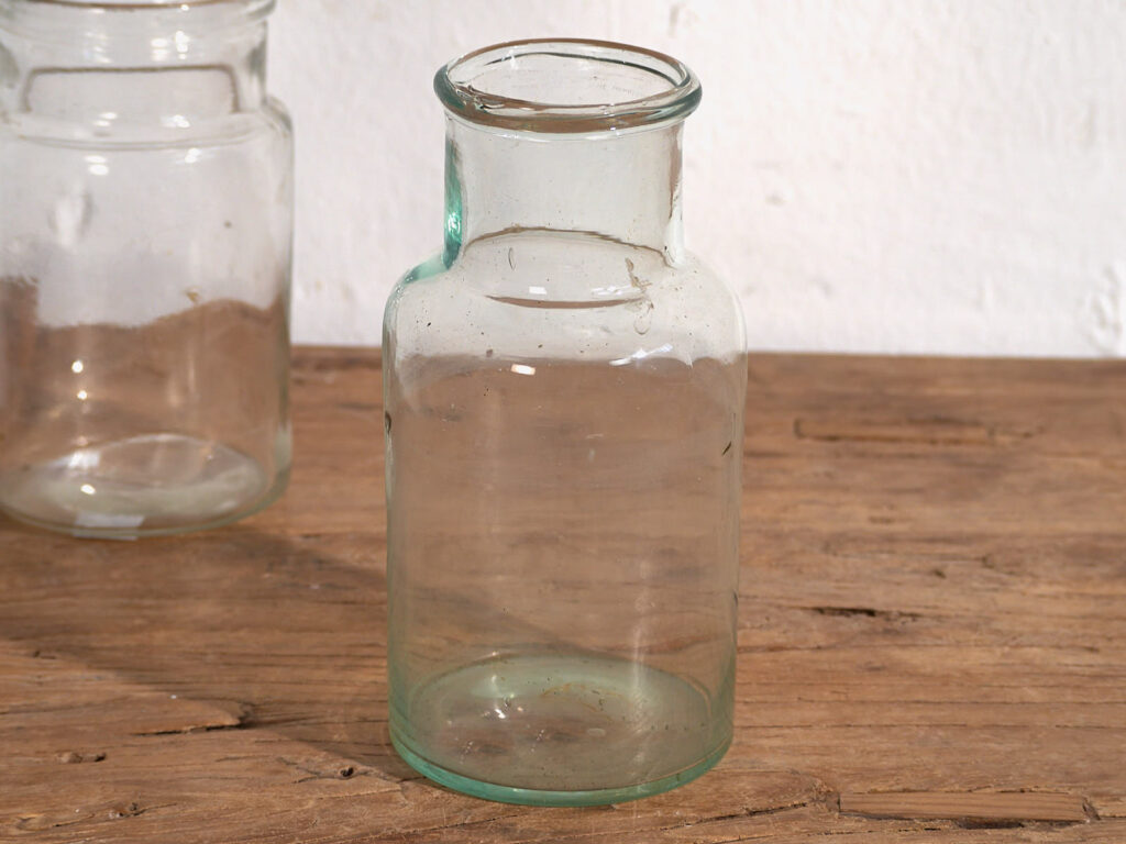 Pequeños frascos antiguos (c.1920). Conjunto de 2 piezas #17