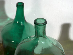 Conjunto de damajuanas antiguas (c.1920). Conjunto de 3 piezas #26