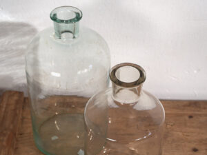 Antiguos frascos de farmacia (c.1920). Conjunto de 2 piezas #29