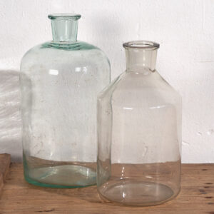 Antiguos frascos de farmacia (c.1920). Conjunto de 2 piezas #29