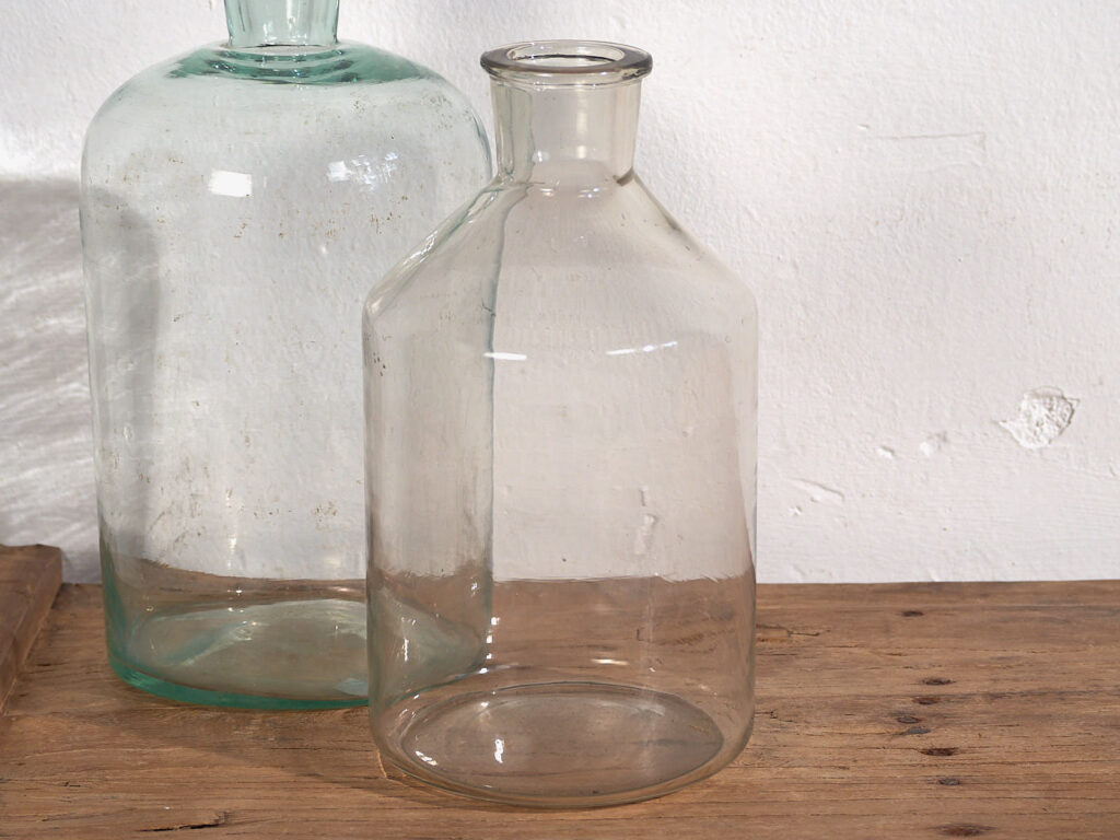 Antiguos frascos de farmacia (c.1920). Conjunto de 2 piezas #29