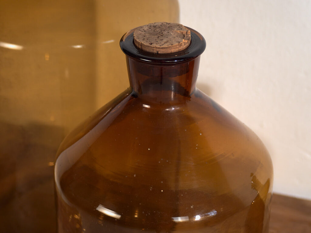 Antiguas botellas de farmacia (c.1920). Conjunto de 3 piezas #32