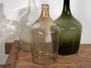 Antiguas damajuanas (c.1920). Conjunto de 3 piezas #37