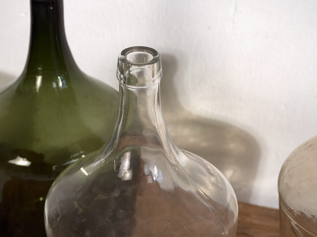 Antiguas damajuanas (c.1920). Conjunto de 3 piezas #37