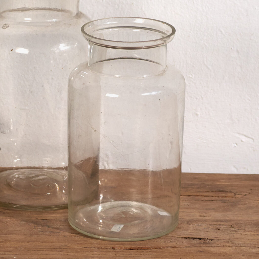 Pequeños frascos antiguos (c.1920). Conjunto de 2 piezas #56