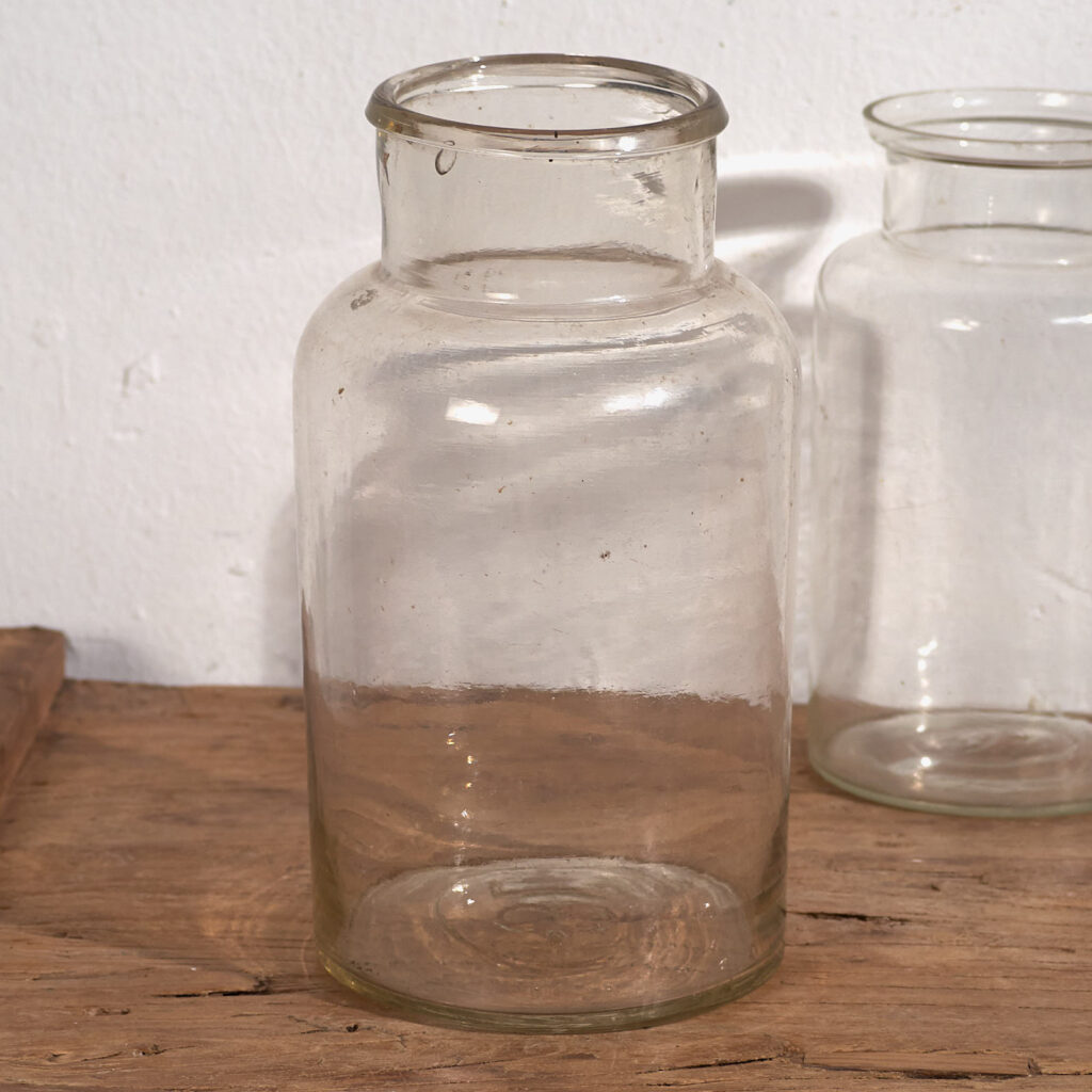 Pequeños frascos antiguos (c.1920). Conjunto de 2 piezas #56