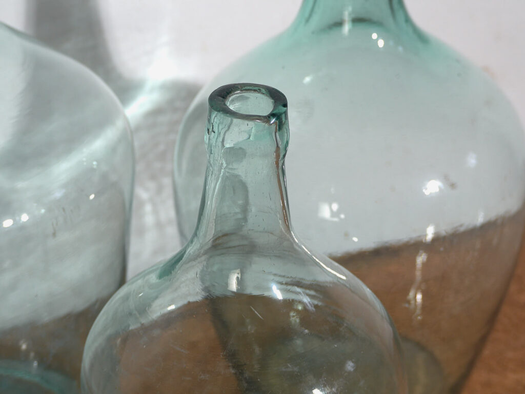 Conjunto de damajuanas antiguas (c.1920). Conjunto de 3 piezas #65