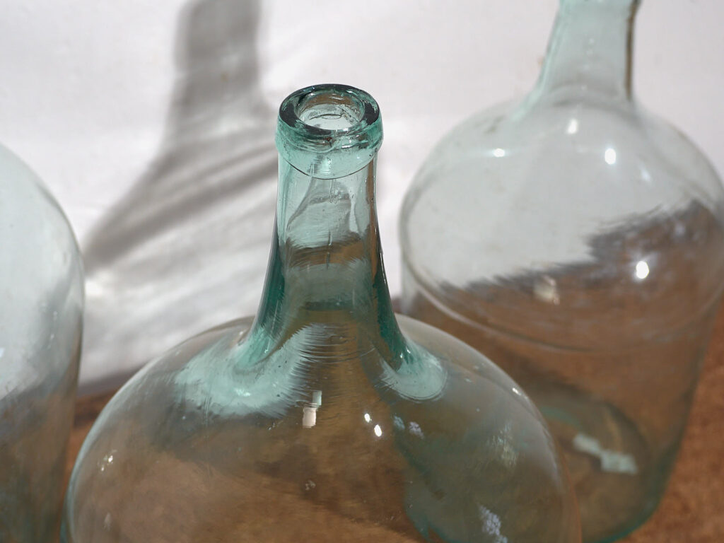Conjunto de damajuanas antiguas (c.1920). Conjunto de 3 piezas #65