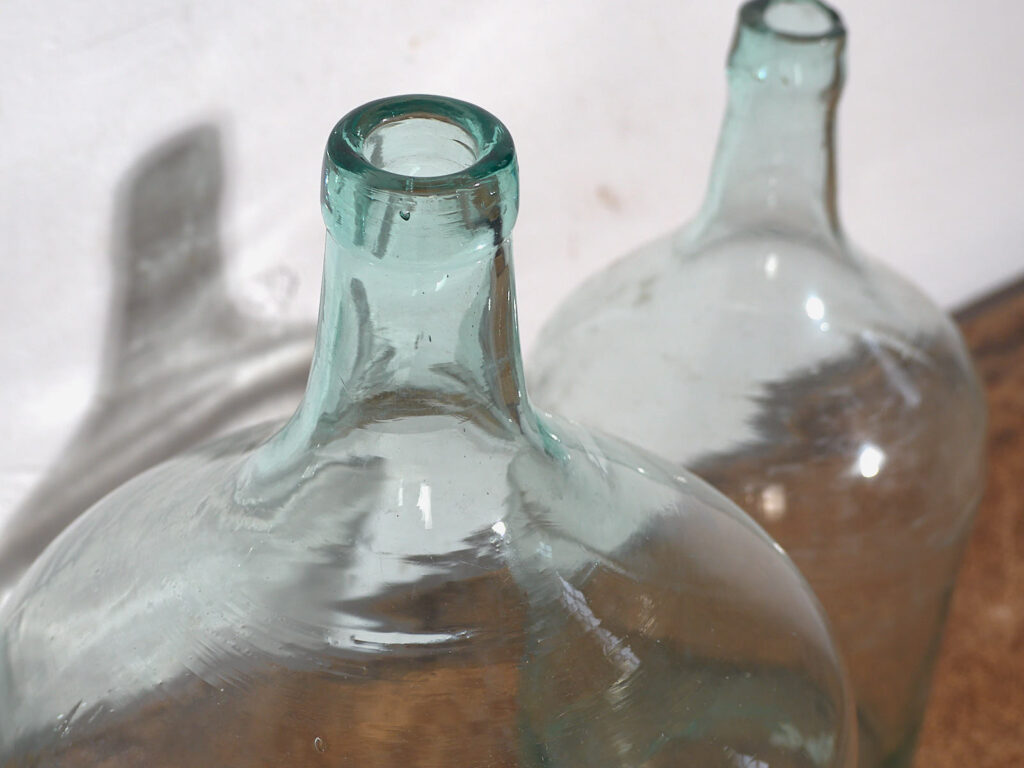 Conjunto de damajuanas antiguas (c.1920). Conjunto de 3 piezas #65