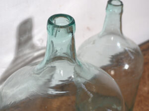 Conjunto de damajuanas antiguas (c.1920). Conjunto de 3 piezas #65