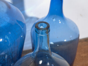 Damajuanas antiguas de vidrio (c.1920). Conjunto de 3 piezas #66