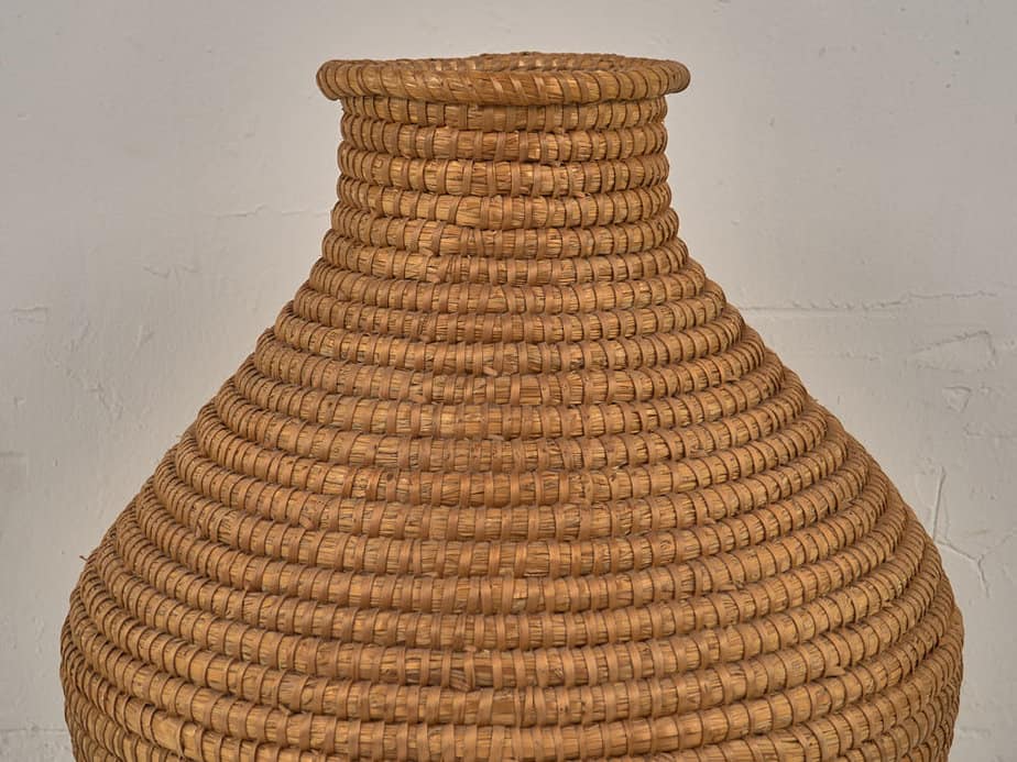 Panier ancien en osier (c.1930)