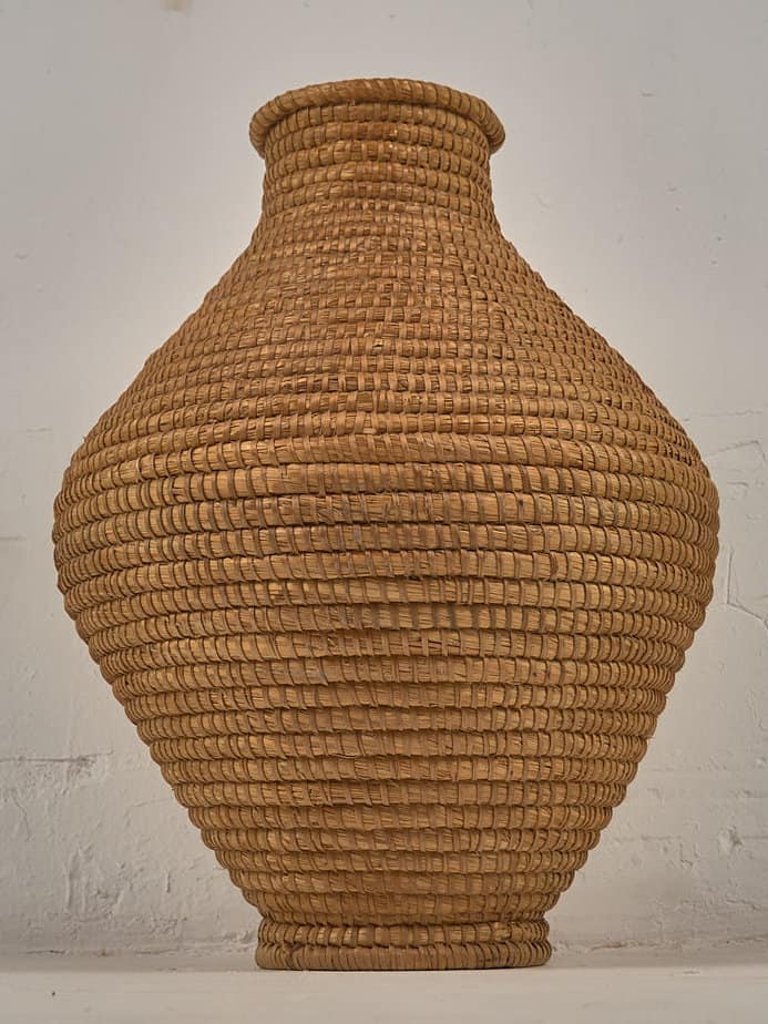 Panier ancien en osier (c.1930)