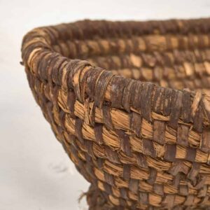 Cesta de frutas decorativa antigua (c.1930)