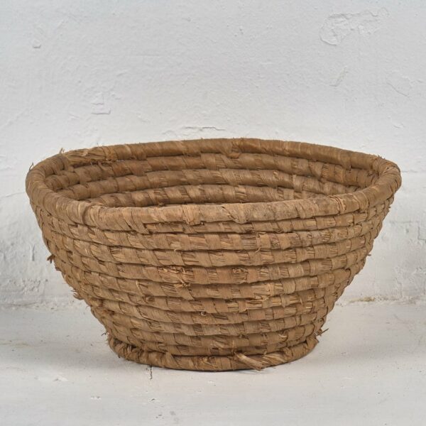Cesta de mimbre antigua (c.1930) #3
