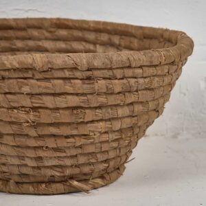 Cesta de mimbre antigua (c.1930) #3