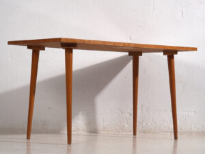 Mesa vintage de madera maciza (c.1960)