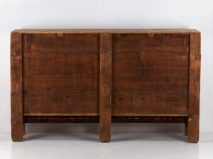 Aparador antiguo alto de madera de pino (c.1920)