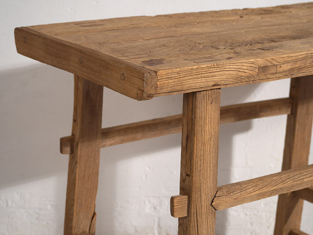 Antigua mesa consola para recibidor (c.1920) #5