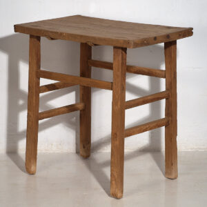 Mesa consola antigua de estilo primitivo (c.1920) #16