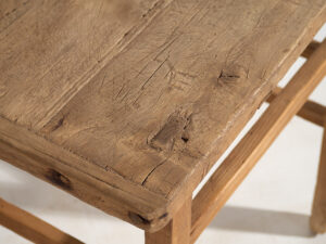 Mesa consola antigua de estilo primitivo (c.1920) #16