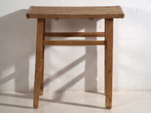 Mesa consola antigua de estilo primitivo (c.1920) #16
