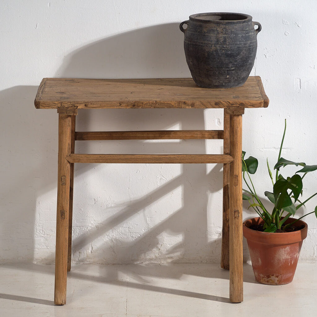 Antigua mesa consola de salón (c.1920) #18