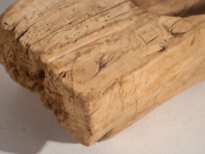 Bandeja grande antigua de estilo primitivo (c.1900) #1