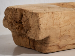 Bandeja grande antigua de estilo primitivo (c.1900) #1