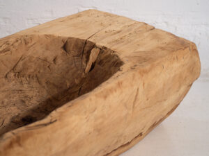 Bandeja grande antigua de estilo primitivo (c.1900) #1