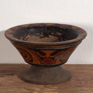 Cuenco antiguo ceremonial de estilo primitivo (c.1900) #31