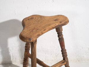 Ancien tabouret oriental (c.1920) #3