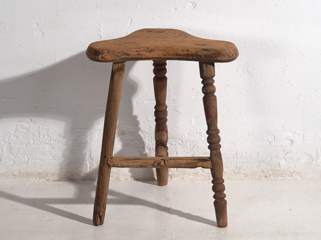 Ancien tabouret oriental (c.1920) #3