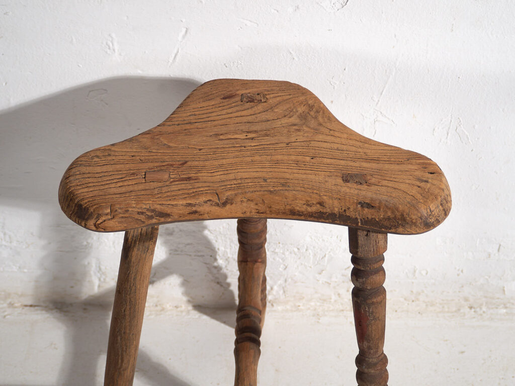 Ancien tabouret oriental (c.1920) #3