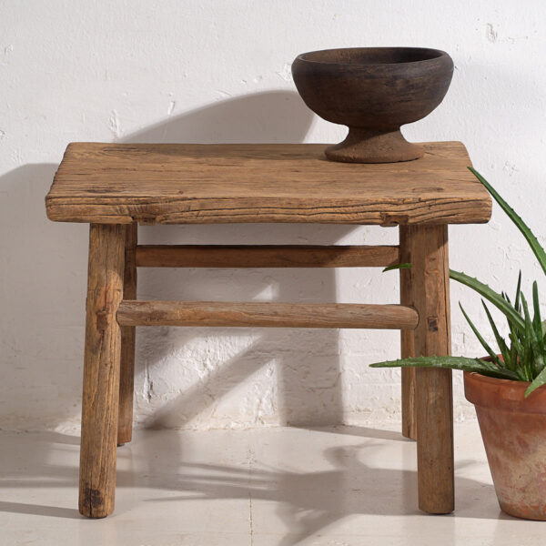 Antique square side table (c.1850) #2