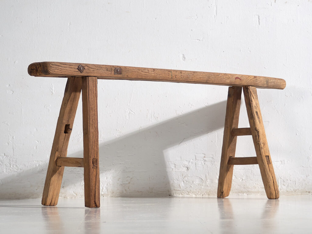 Banco primitivo antiguo (c.1870) #44