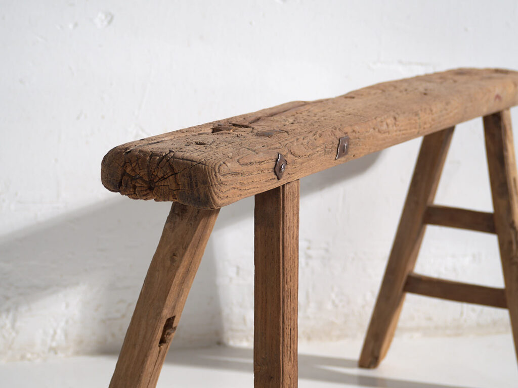 Banco primitivo antiguo (c.1870) #44