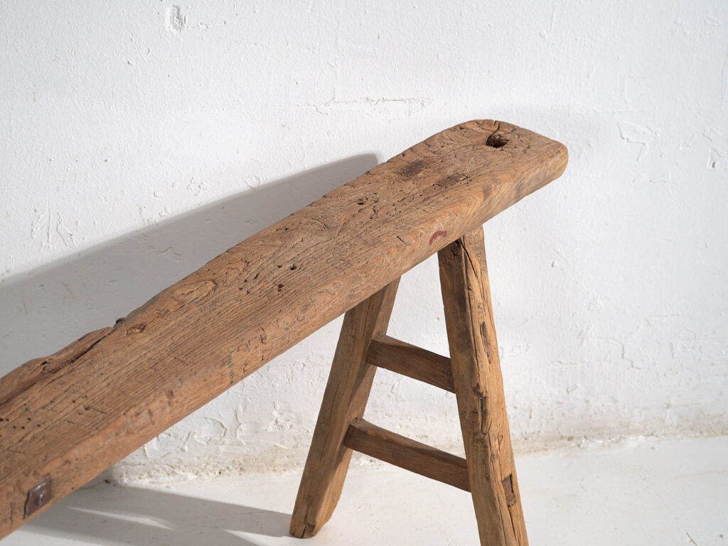 Banco primitivo antiguo (c.1870) #44