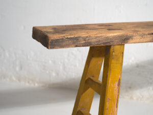 Banco para pie de cama antiguo (c.1870) #72