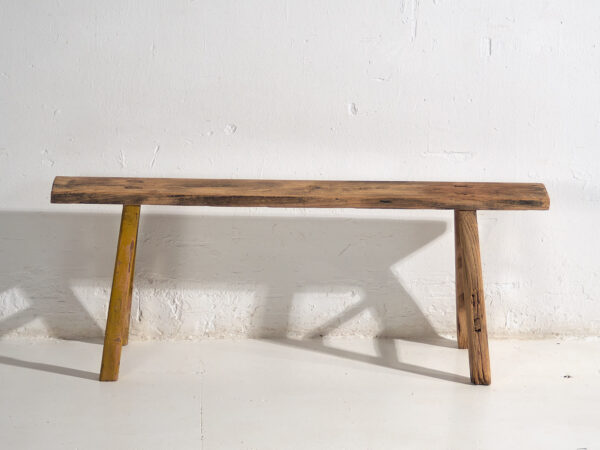 Banco para pie de cama antiguo (c.1870) #72